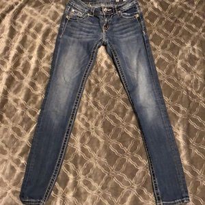 Miss me skinny jeans in size 25